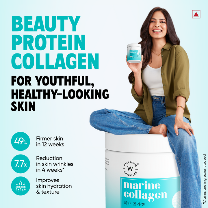 Pure Korean Marine Collagen Peptides | Unflavored | Combat Signs of Ageing