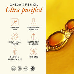4x Strength Omega 3 Fish Oil