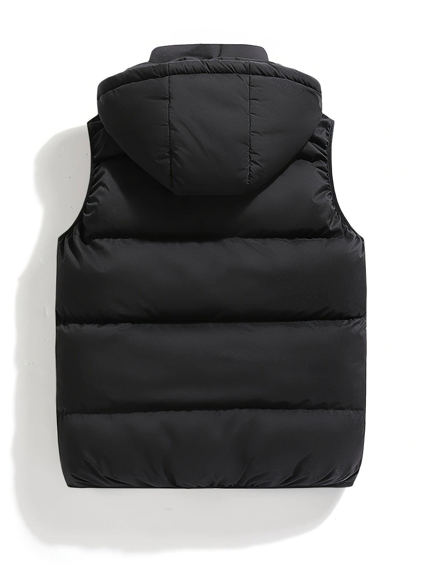 Echo Chaleco Acolchado Hombre con Capucha Desmontable – Corte Regular y Estilo Moderno
