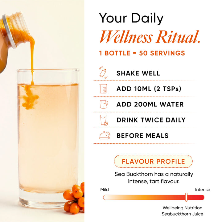 how to consume sea buckthorn juice