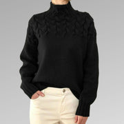 Reagan Col Roulé Donna – Maglione Invernale Elegante in Cotone Misto Morbido e Confortevole