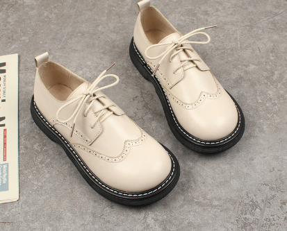 Liza Dames Schoenen – Elegante Oxford Richelieu met Brogue Details & Comfort
