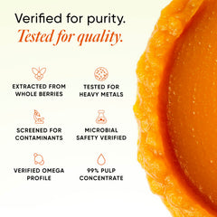 tested for quality sea buckthorn