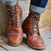 Leonard Bottes Pánské – Vintage prémiové kožené boty s robustním a odolným stylem