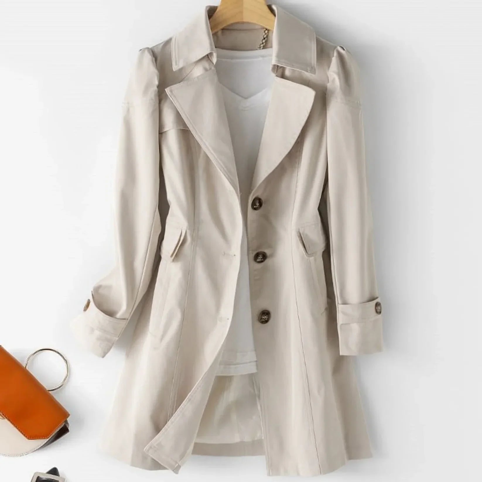 Livia Ženski Manteau – Elegantni vodootporni baloner klasičnog i bezvremenog stila