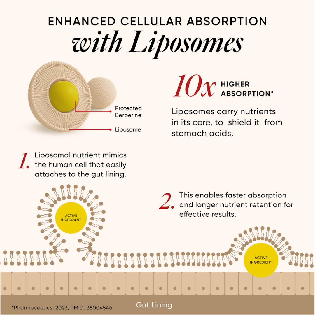 Liposomal Berberine HCL+