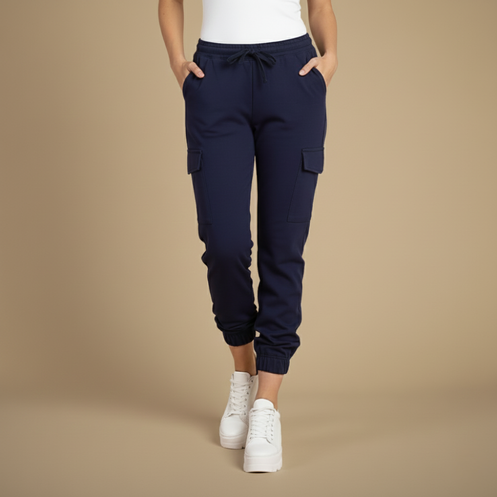 Kate Damen Cargo-Jogginghose – Streetwear-Jogger mit elastischem Bund und Taschen