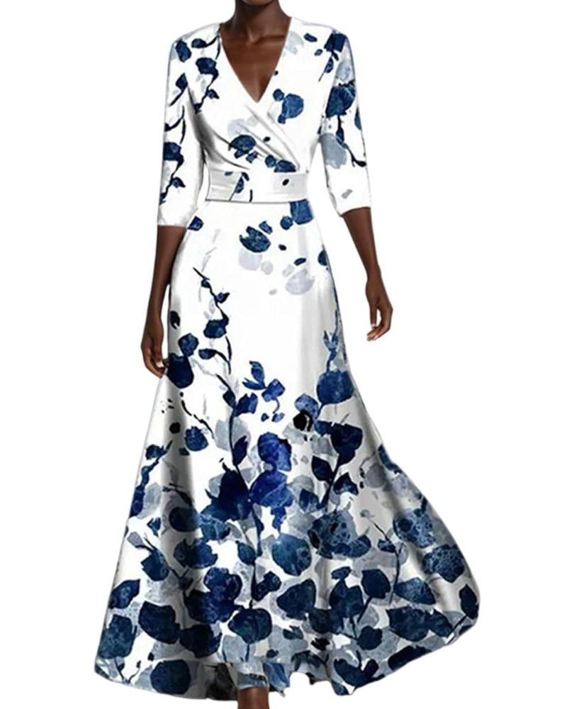 Tessa Women's Robe – Elegant Summer Dress, Flowing Cut & Versatile Boho Style
