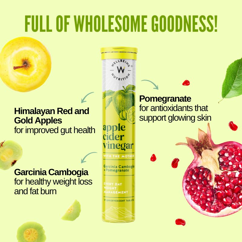 Apple Cider Vinegar Gift with Garcinia Cambogia and Pomegranate