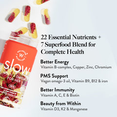 slow release multivitamins for women with essential nutrients