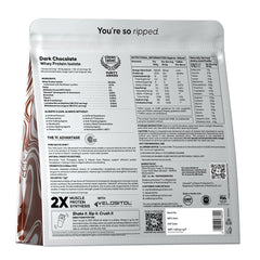 Whey Protein Isolate 26g | 2kg | 4B CFU Probiotics | Dark Chocolate