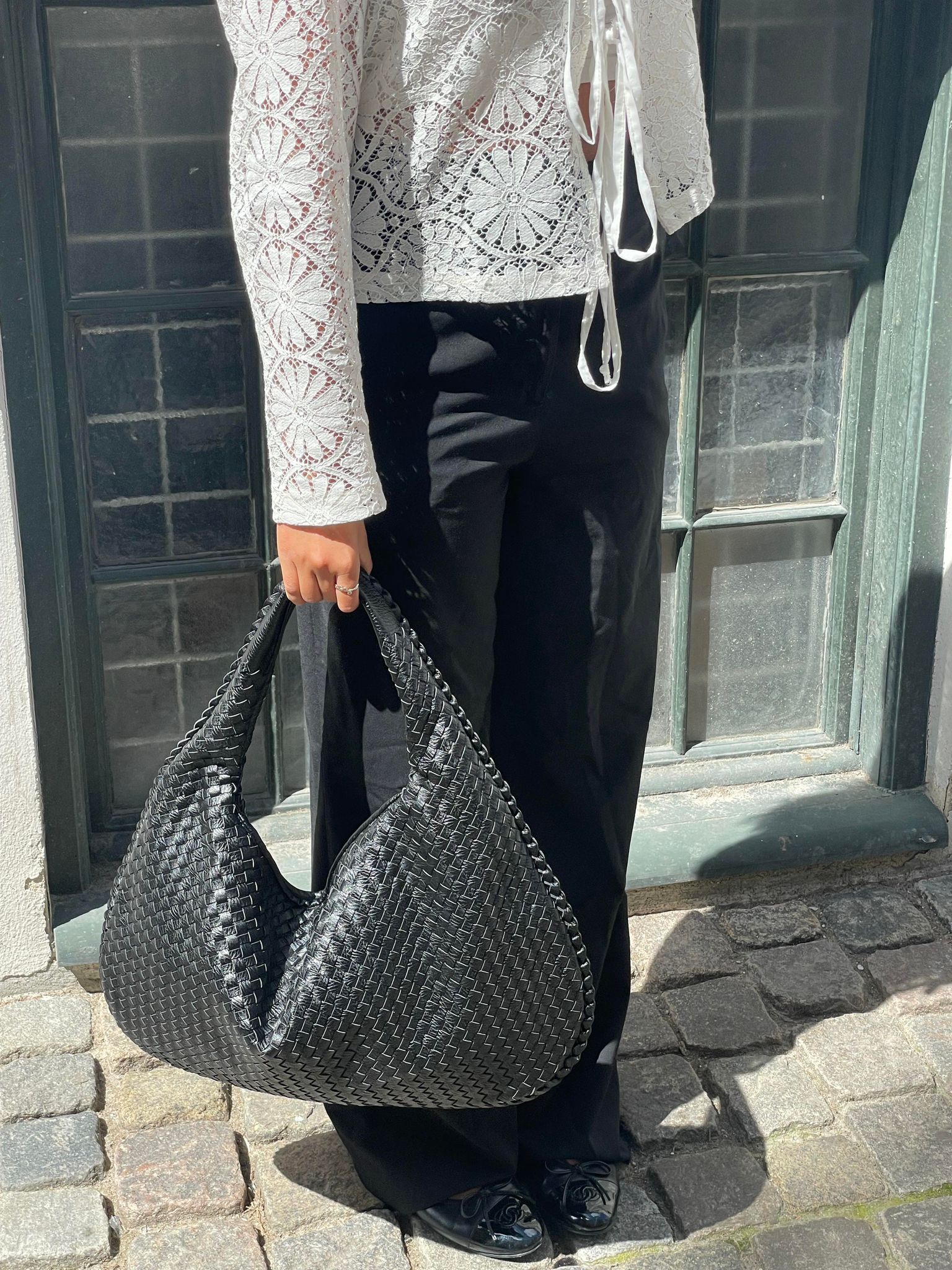 Louisa torba hobo damska – pleciona elegancka, pojemna i ponadczasowy styl