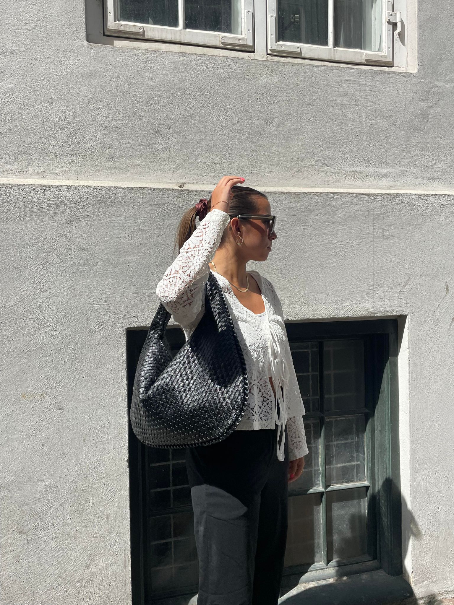 Louisa torba hobo damska – pleciona elegancka, pojemna i ponadczasowy styl