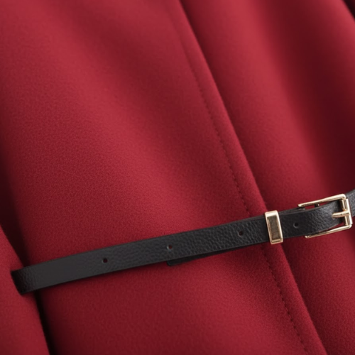 Capa Crisha para Mujer con Mangas de Murciélago – Abrigo Ceñido Elegante y de Invierno