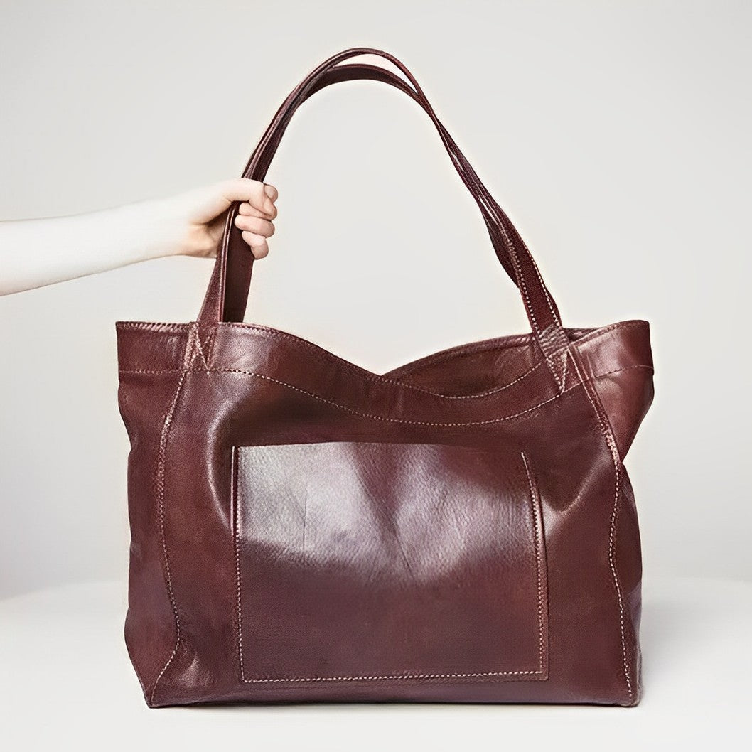 Aurora ženska torba – elegantna torba preko ramena od autentične vintage kože