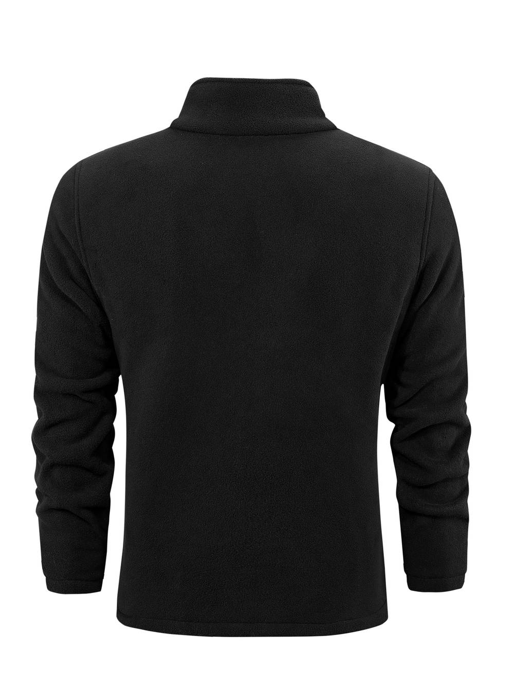 Alex Unisex Fleece Vest – Warm Sherpa Lined Jacket with Stand-Up Collar & Zipper Closure