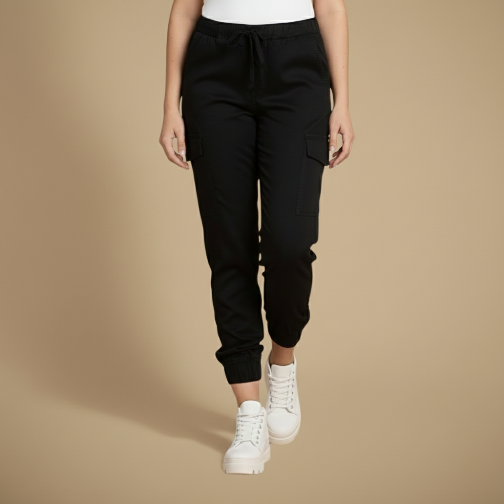 Kate Damen Cargo-Jogginghose – Streetwear-Jogger mit elastischem Bund und Taschen