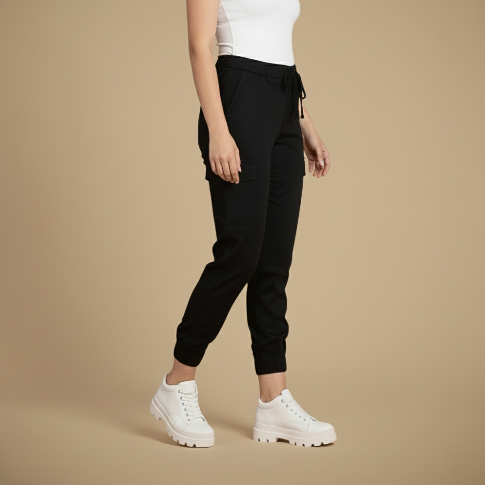 Kate Damen Cargo-Jogginghose – Streetwear-Jogger mit elastischem Bund und Taschen