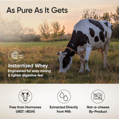 Whey Protein Isolate 26g | 1kg | 4B CFU Probiotics | Bourbon Vanilla