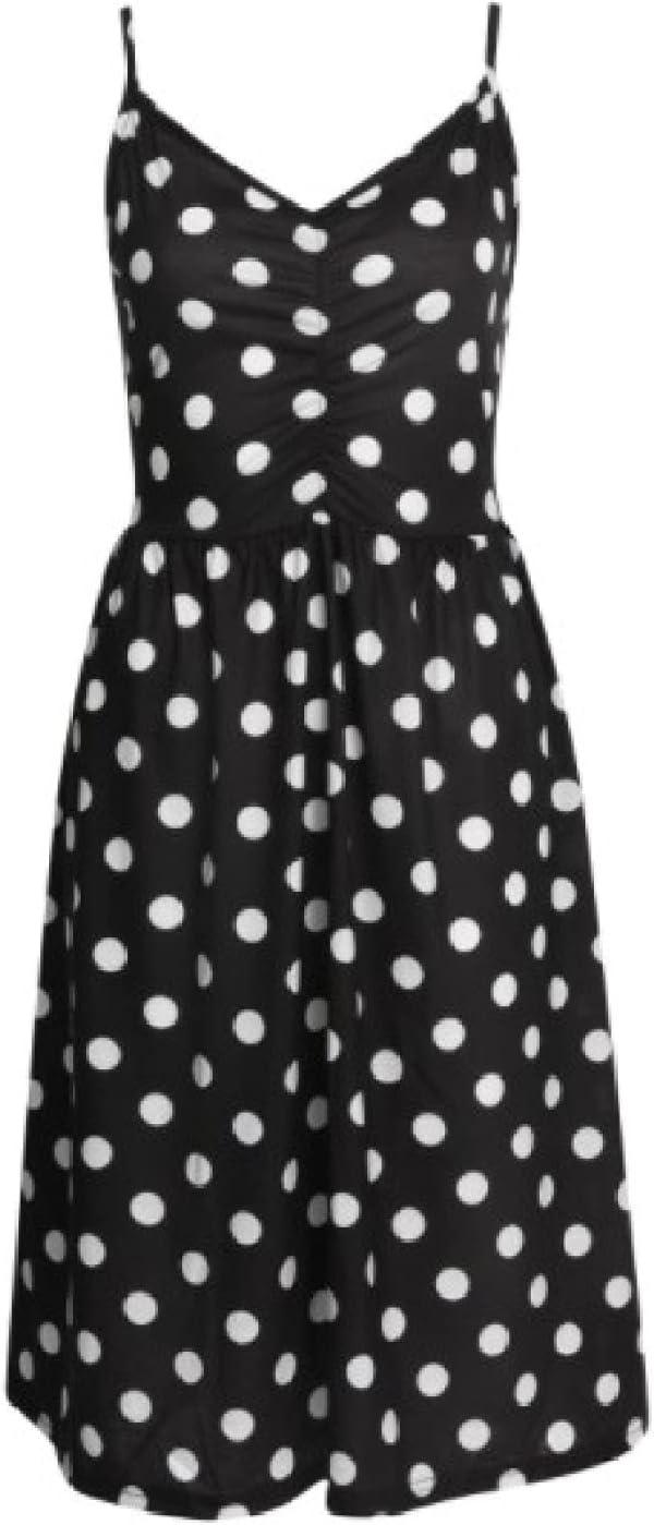 Rochie Mila Vară Damă – Rochie Halter A-Line Fără Mâneci cu Imprimeu Chic Sexy