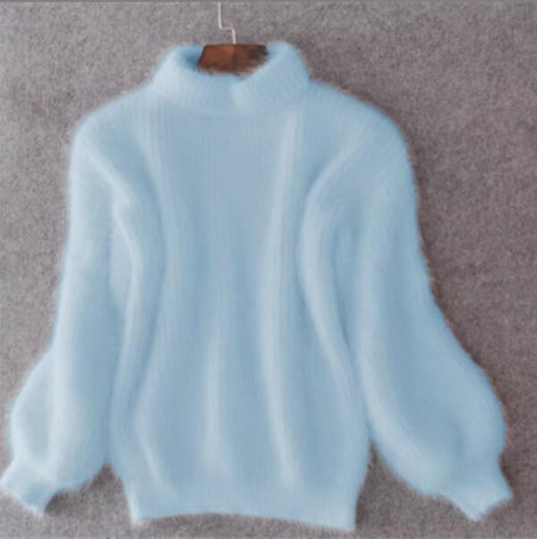 Emilie sweter damski – luźny, wygodny i elegancki sweter z dzianiny wełnianej w nowoczesnym stylu