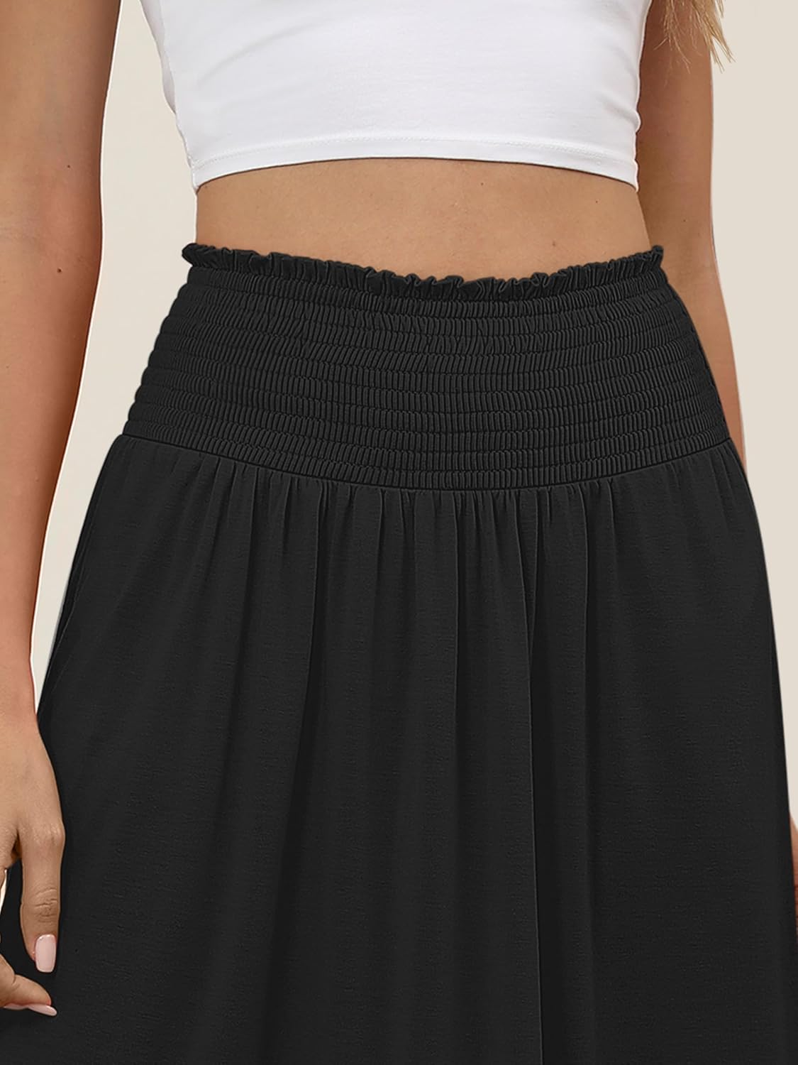 Lulu Jupe Longue Femme – Jupe Maxi Bohème Fleurie, Taille Haute & Fluide