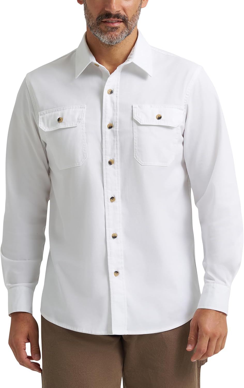 Thom Men's Shirt – Classic Long Sleeve Shirt, Relaxed Fit & Pockets