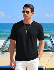 Alex T-shirt til mænd – Åndbar T-shirt med UPF80+, Hurtigtørrende & Casual stil
