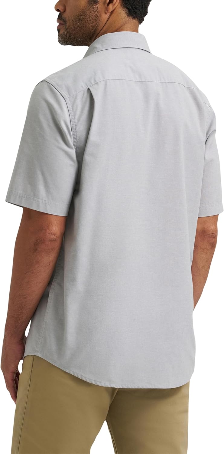 Paul Camicia Uomo – Camicia Maniche Corte Classica, Taglio Relax & Tasche