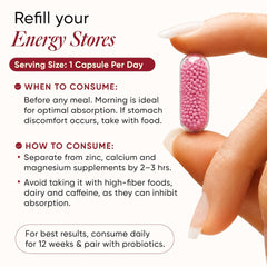 iron complex dosage per day