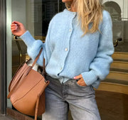 Cárdigan Addilyn para mujer: un cárdigan de punto suave, elegante y cómodo para el invierno.