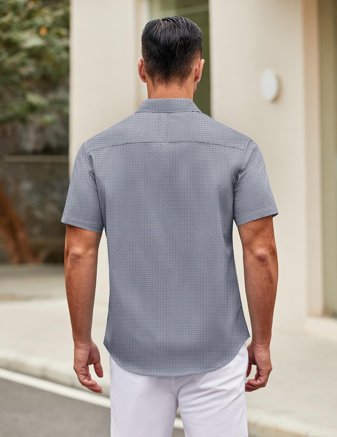Harold Camicia Uomo – Camicia Maniche Corte, Stile Casual Chic & Comfort Estivo
