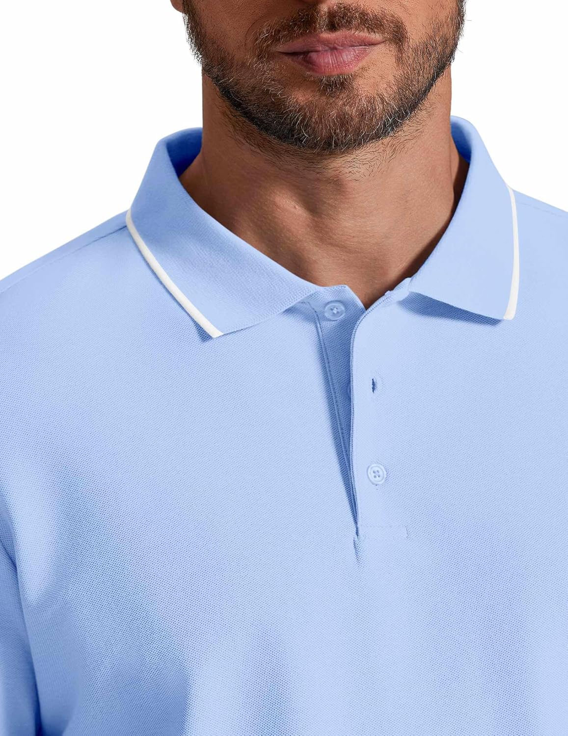 Leon Men's Polo – Short Sleeve Cotton Piqué Polo, Casual & Elegant Golf Style