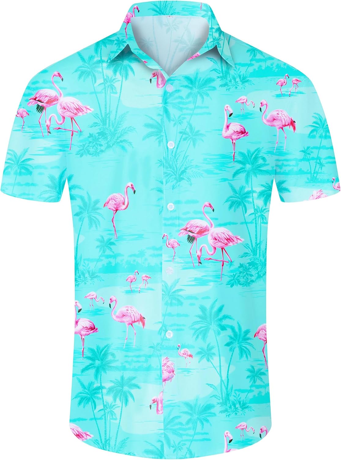 Kai Hawaiiaans Overhemd Heren – Tropisch Zomer Overhemd, Bloemenmotief & Lichtgewicht