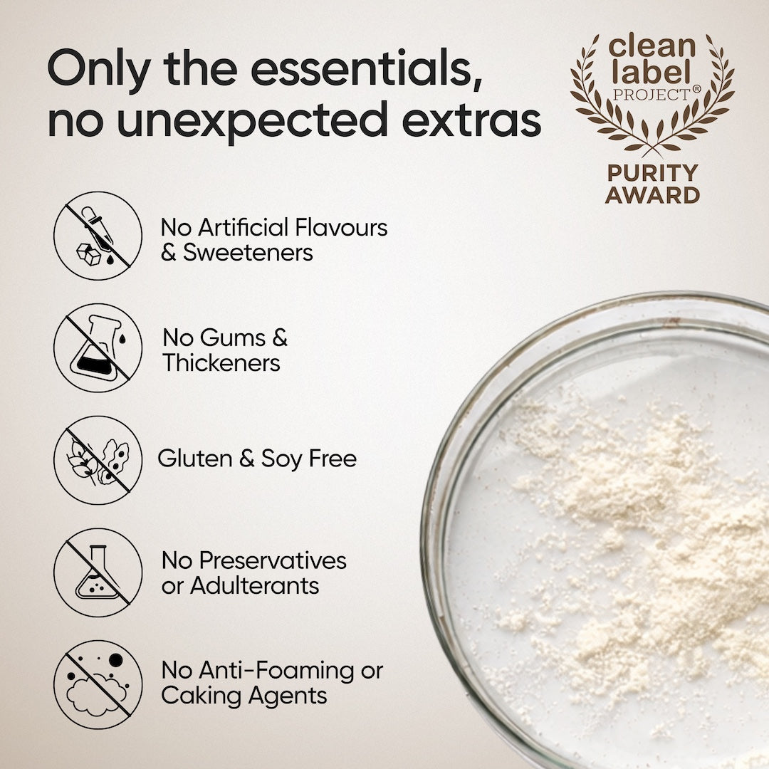 clean label purity award winner for whey