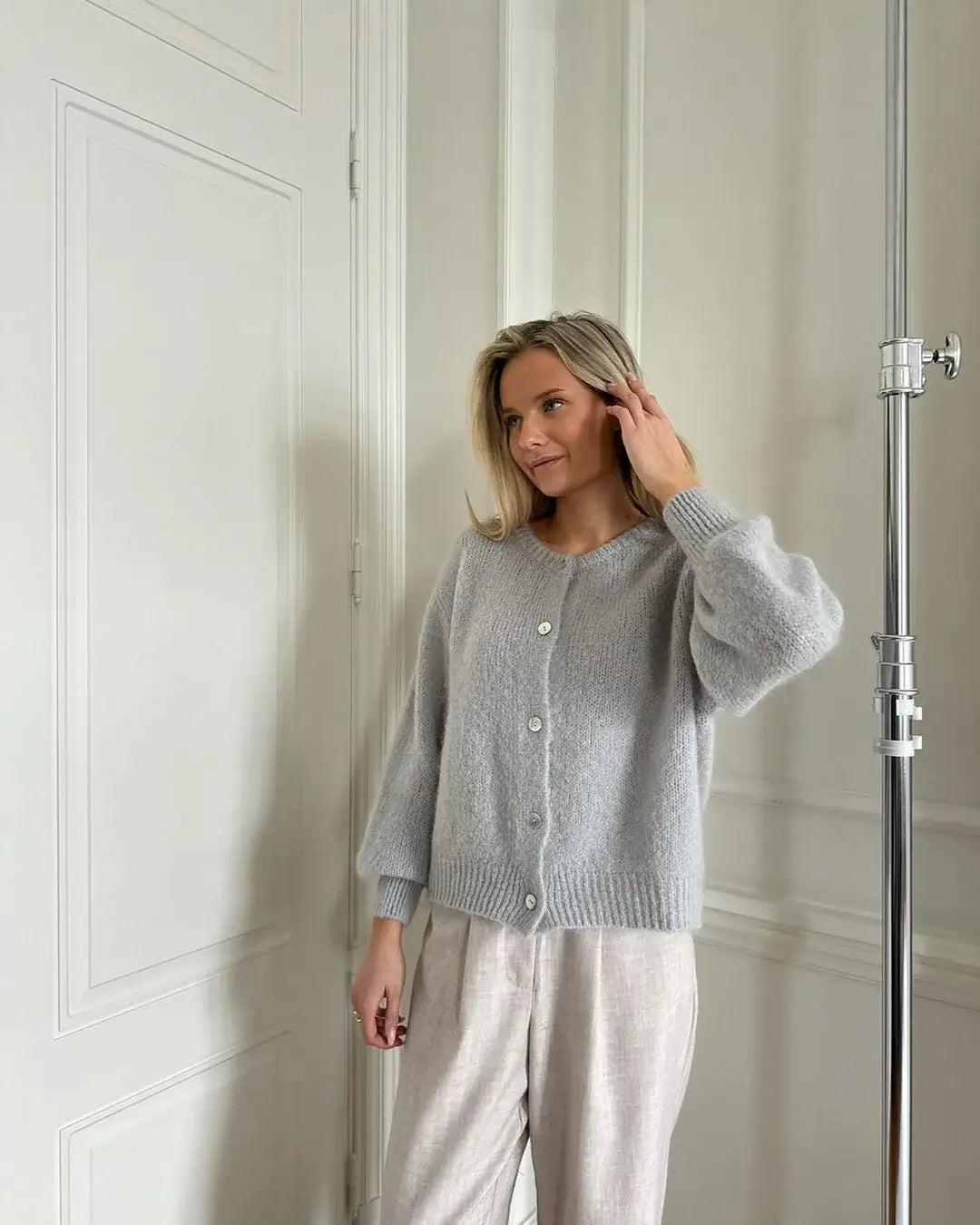 Cárdigan Addilyn para mujer: un cárdigan de punto suave, elegante y cómodo para el invierno.
