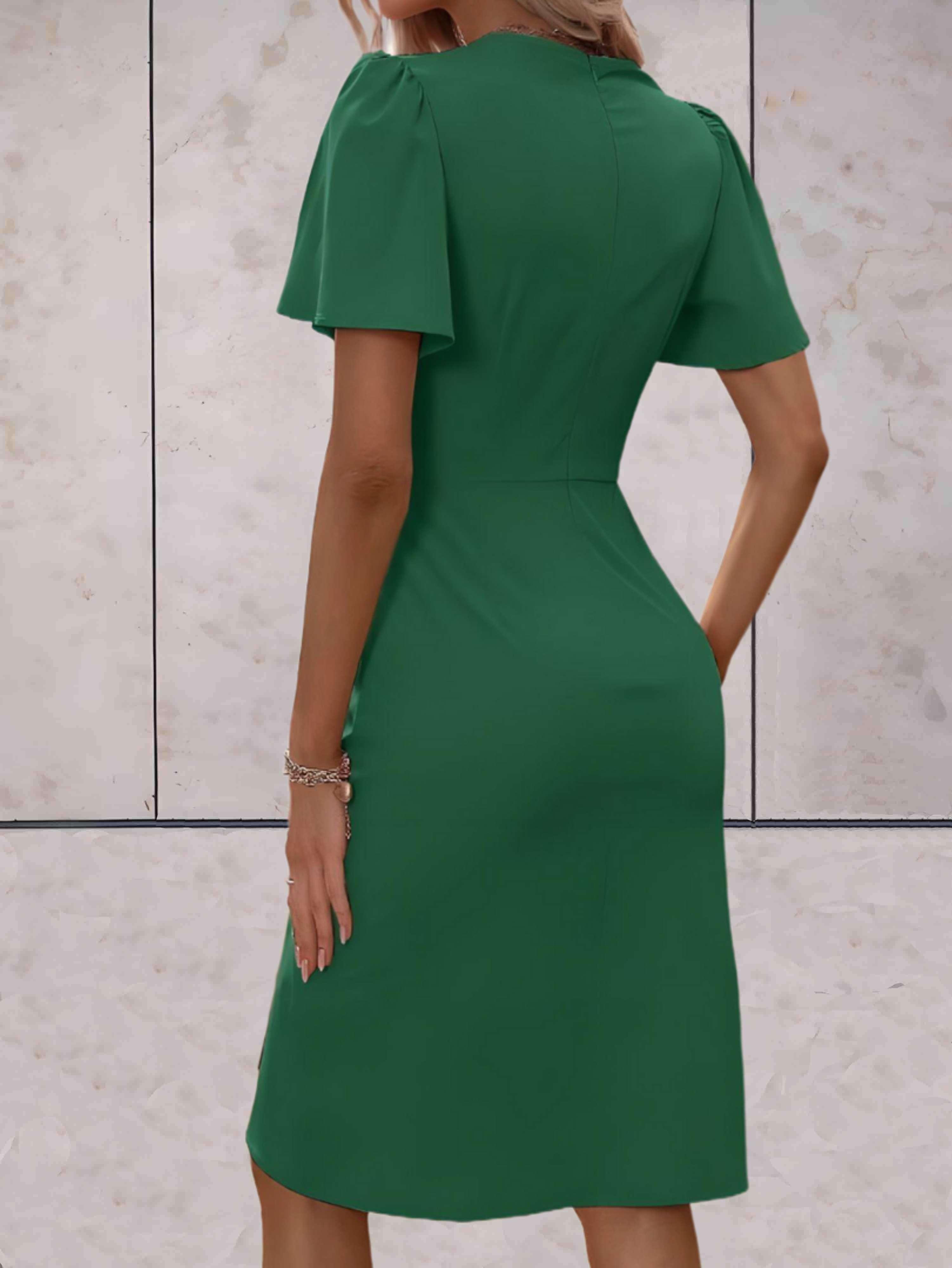 Abito da portafoglio da donna Harper - elegante abito a croce con v e tazza regolabile per tutte le occasioni