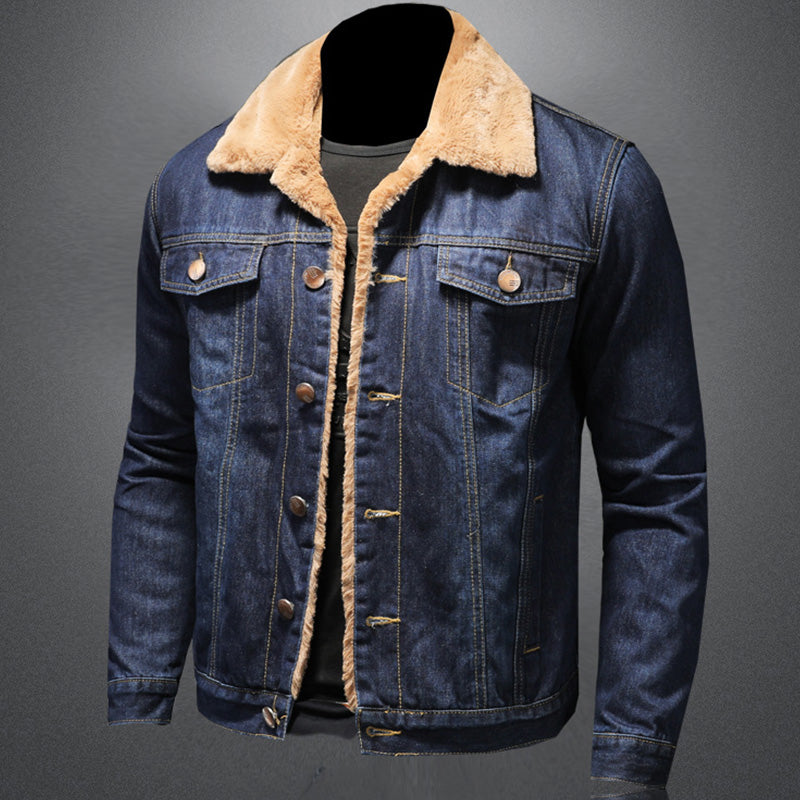Jackson Herren Jeansjacke – Gefütterte warme Jeansjacke im klassischen und modernen Stil