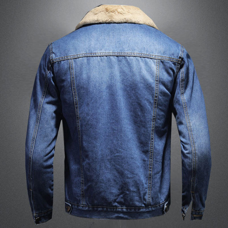 Jackson Herren Jeansjacke – Gefütterte warme Jeansjacke im klassischen und modernen Stil