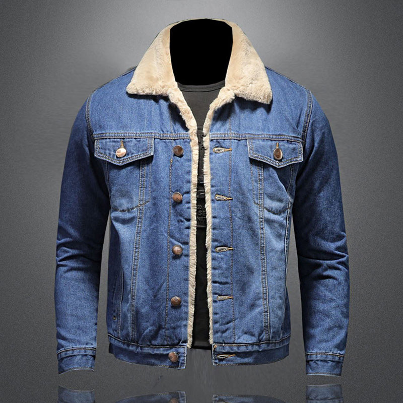 Jackson Herren Jeansjacke – Gefütterte warme Jeansjacke im klassischen und modernen Stil