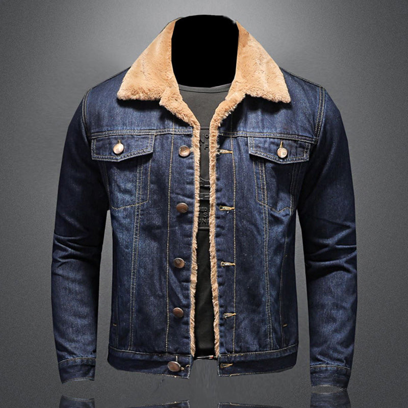 Jackson Herren Jeansjacke – Gefütterte warme Jeansjacke im klassischen und modernen Stil