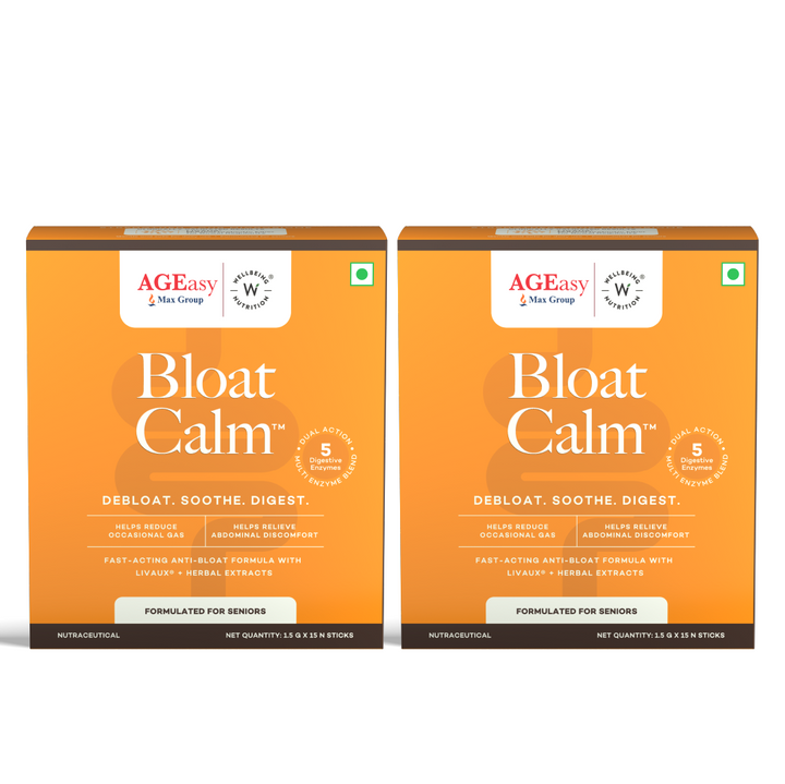 Bloat Calm | Bloating & Gas Relief | For Seniors | 15 Sachets