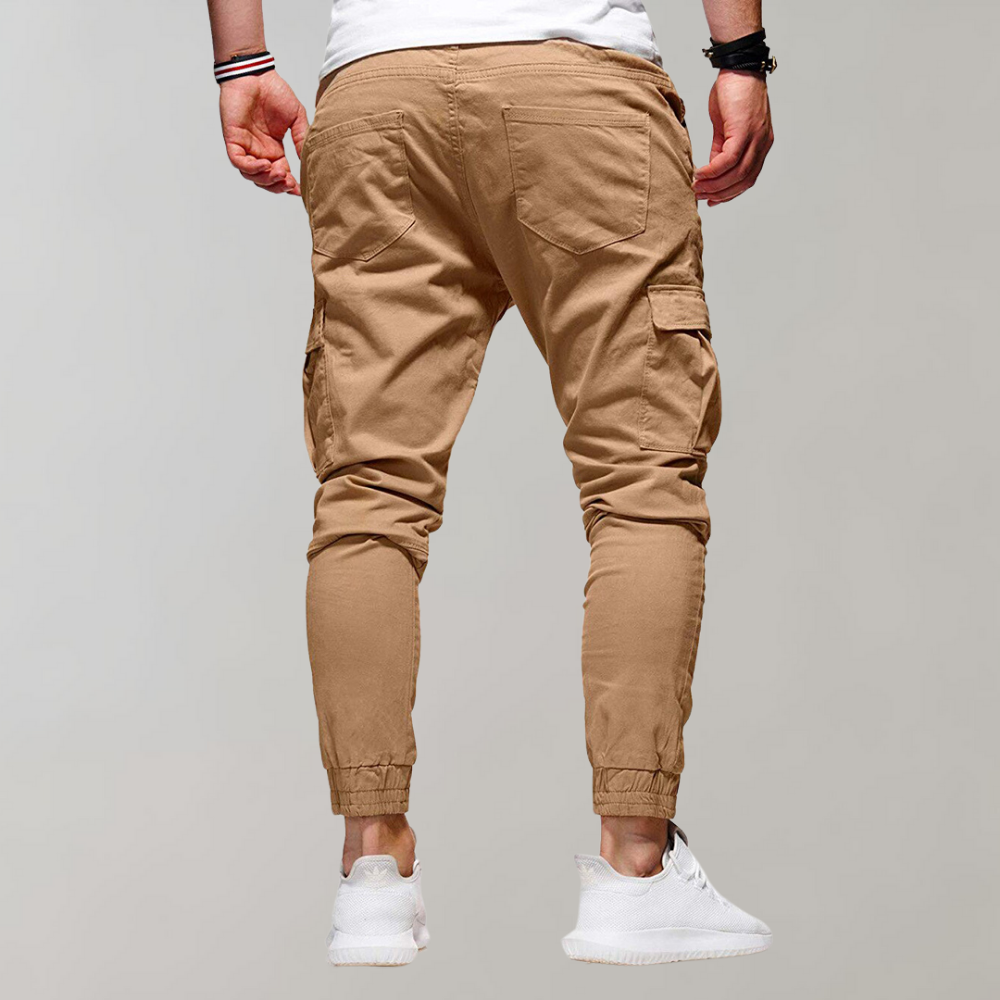 Noar Pantalon Cargo Homme – Coupe Ample, Tissu Extensible & Style Décontracté