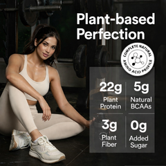 Plant Protein 22g | 500g | 3B CFU Probiotics | Italian Cafe Mocha