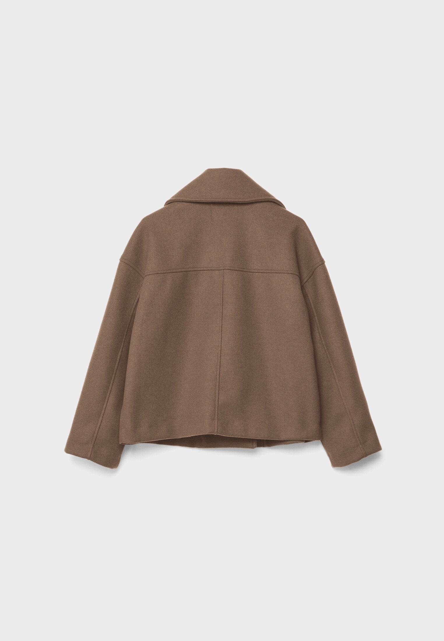 Olivia Femme Abrigo – Abrigo Corto Cruzado con Botones Elegantes y Estilo Moderno