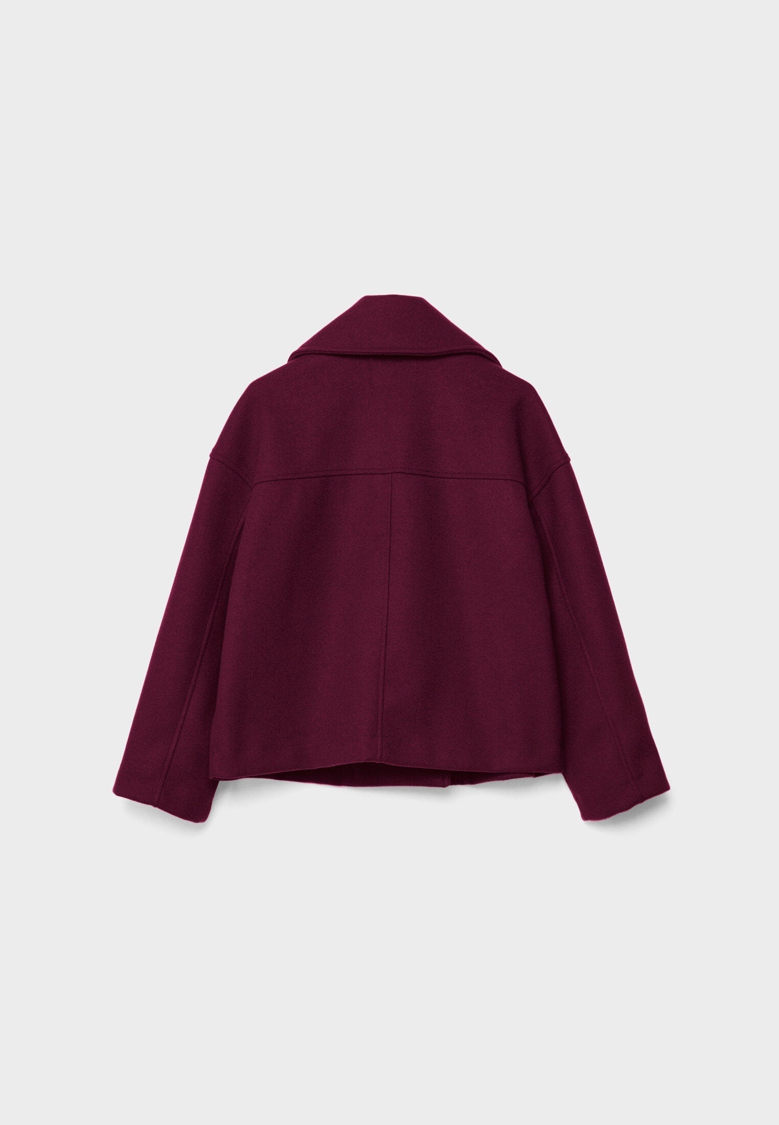 Olivia Femme Abrigo – Abrigo Corto Cruzado con Botones Elegantes y Estilo Moderno