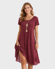 Lucy Robe Femme – Style Bohème Chic, Coupe Fluide & Tissu Léger Estival