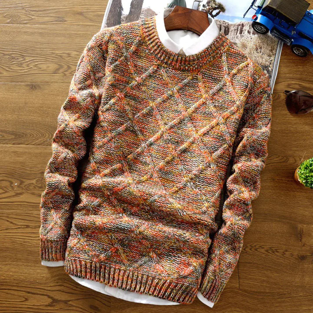 Maglione da uomo Emitt a maglia spessa – Maglione lavorato a maglia caldo, taglio moderno e stile senza tempo