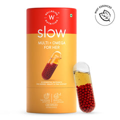 Multivitamin and Omega capsules for Women