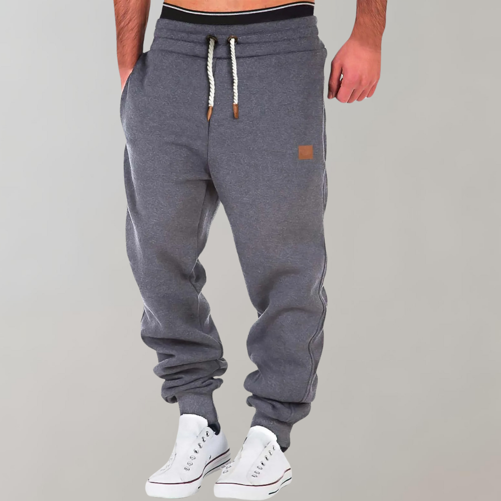 Pantaloni de trening Benny pentru bărbați – pantaloni de trening din bumbac elastic și moale cu croială modernă și confort zilnic